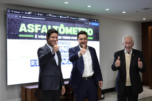 Governo lança Asfaltômetro para população acompanhar obras do Asfalto Novo, Vida Nova