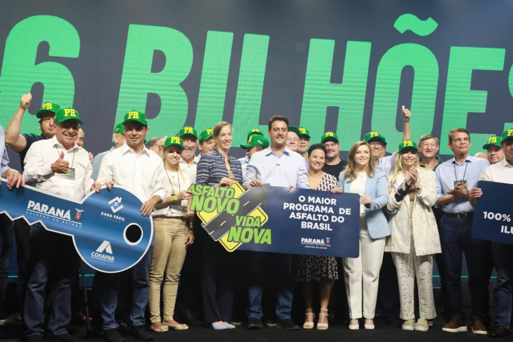 Em Foz do Iguaçu, governador anuncia valores e Programas que vão mudar a vida dos paranaenses