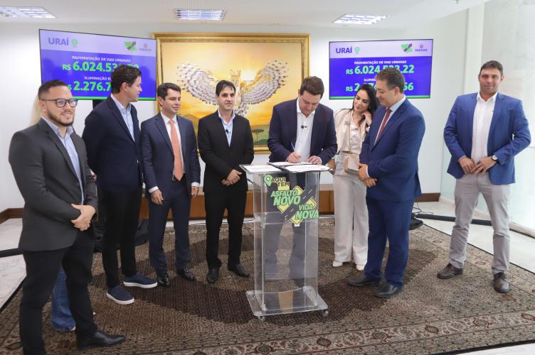 Asfalto Novo, Vida Nova: mais 8 Municípios recebem R$ 51,2 milhões para pavimentação e iluminação