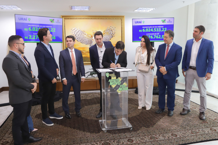 Asfalto Novo, Vida Nova: mais 8 Municípios recebem R$ 51,2 milhões para pavimentação e iluminação