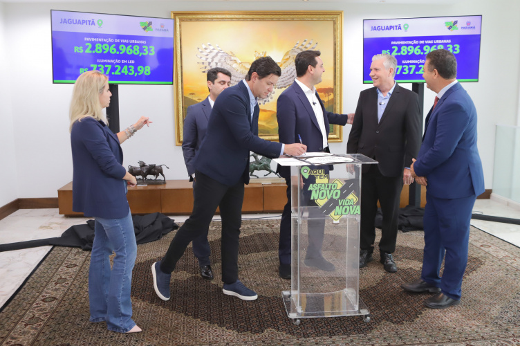 Asfalto Novo, Vida Nova: mais 8 Municípios recebem R$ 51,2 milhões para pavimentação e iluminação