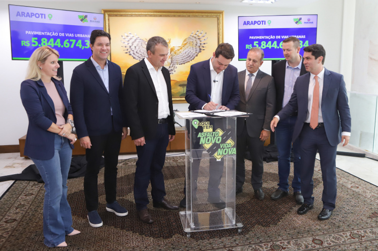 Asfalto Novo, Vida Nova: mais 8 Municípios recebem R$ 51,2 milhões para pavimentação e iluminação