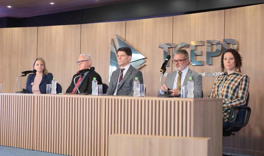 O avanço estratégico do uso da Metodologia Bim no Paranacidade é tema de debate no Fórum de Obras Públicas do TCE