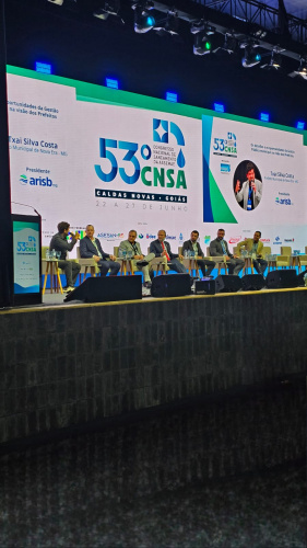 O 53º Congresso Nacional de Saneamento da ASSEMAE, em Caldas Novas, tem representantes do Paranacidade e SECID