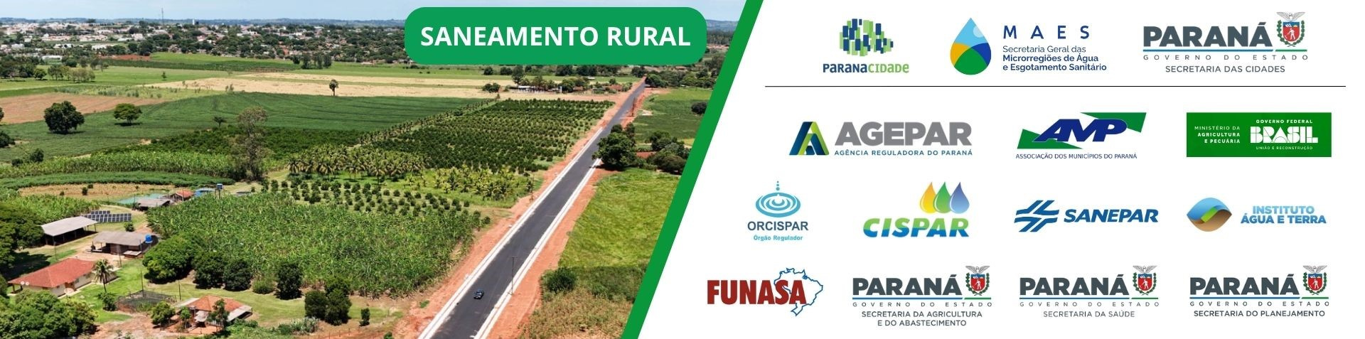 Paraná inicia diagnóstico do Saneamento Rural com apoio dos Municípios: questionários devem ser respondidos até 17 de julho