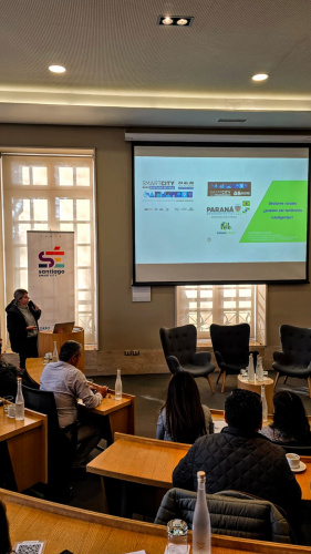 Camila fala em evento no Chile sobre os desafios de Setores Rurais serem Territórios Inteligentes