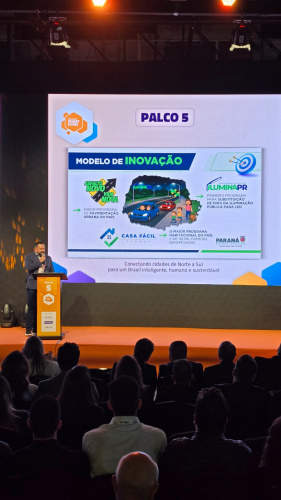 Paraná Construindo Cidades Inteligentes, Conectadas e Melhores para Todos é o lema do trabalho mostrado no Smart City em São Paulo