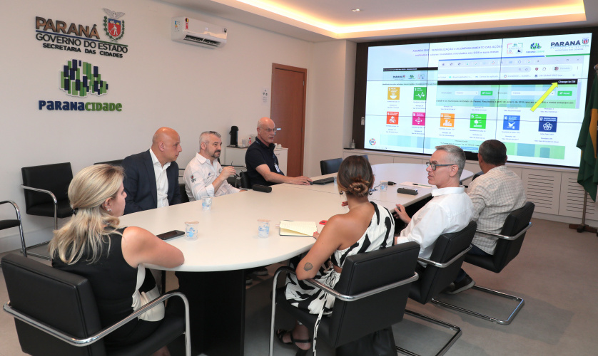Agência de Fomento Paraná busca conhecer Plataforma de Monitoramento e Metas de Ações dos ODS do Paranacidade