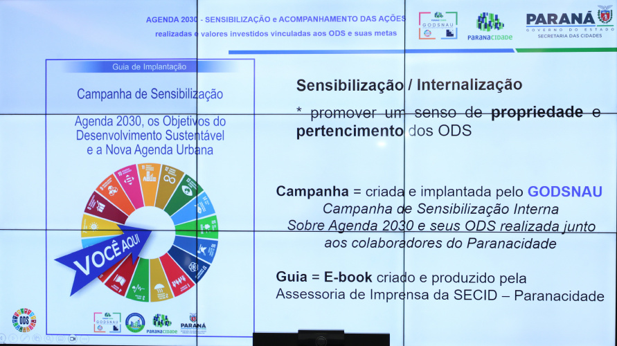 Agência de Fomento Paraná busca conhecer Plataforma de Monitoramento e Metas de Ações dos ODS do Paranacidade