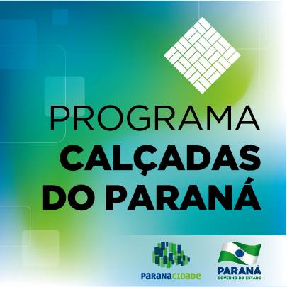 Lançamento oficial do Programa Calçadas do Paraná.