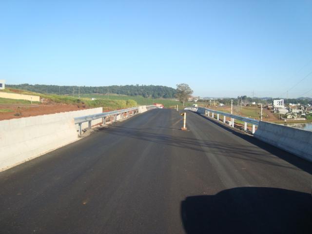 Obra de viaduto, em Francisco Beltrão, será concluída nas próximas semanas