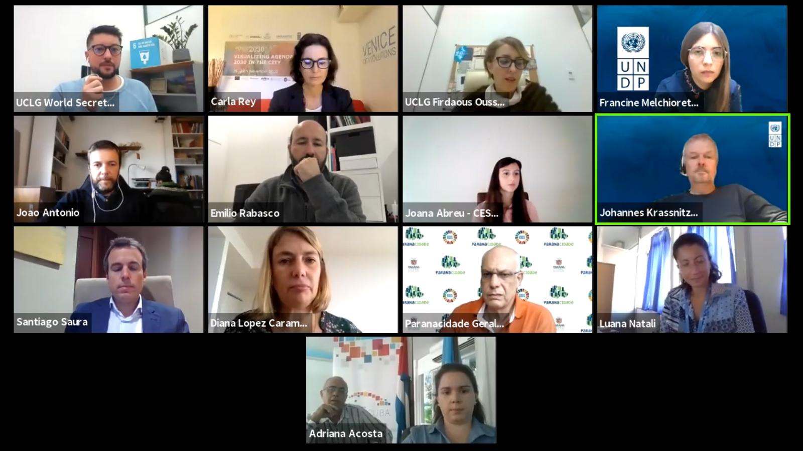 Trabalho da SEDU/PARANACIDADE é apresentado em evento internacional sobre Agenda 2030