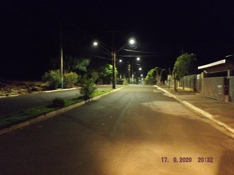 Município de Sertaneja troca sistema de iluminação pública e ganha sustentabilidade