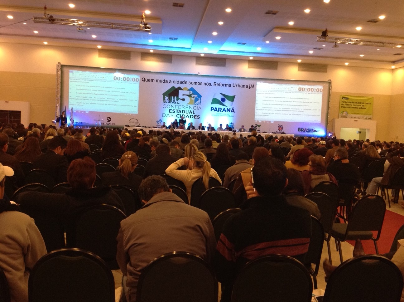 23ª Reunião Ordinária do ConCidades  Paraná será em Curitiba, nos próximos dias 15 e 16 