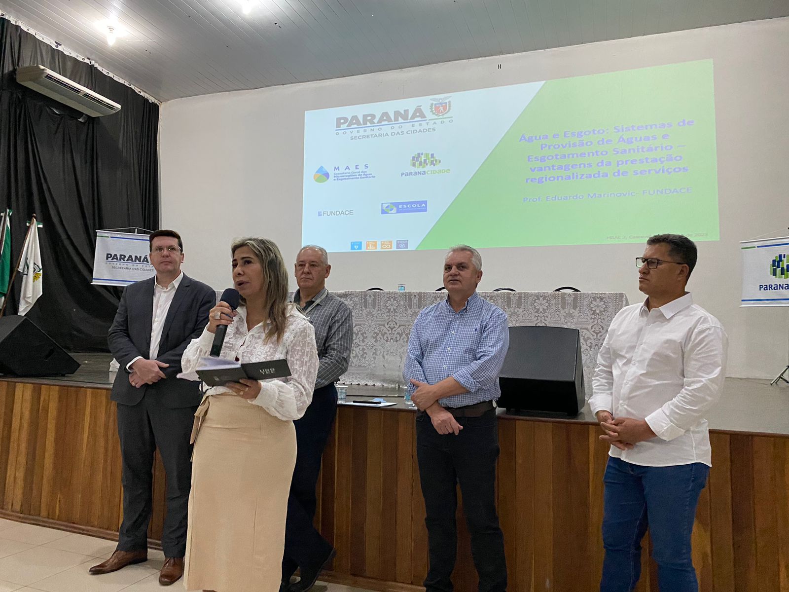 Mais de 600 pessoas já participaram das Oficinas sobre Saneamento e Esgotamento Sanitário no Paraná