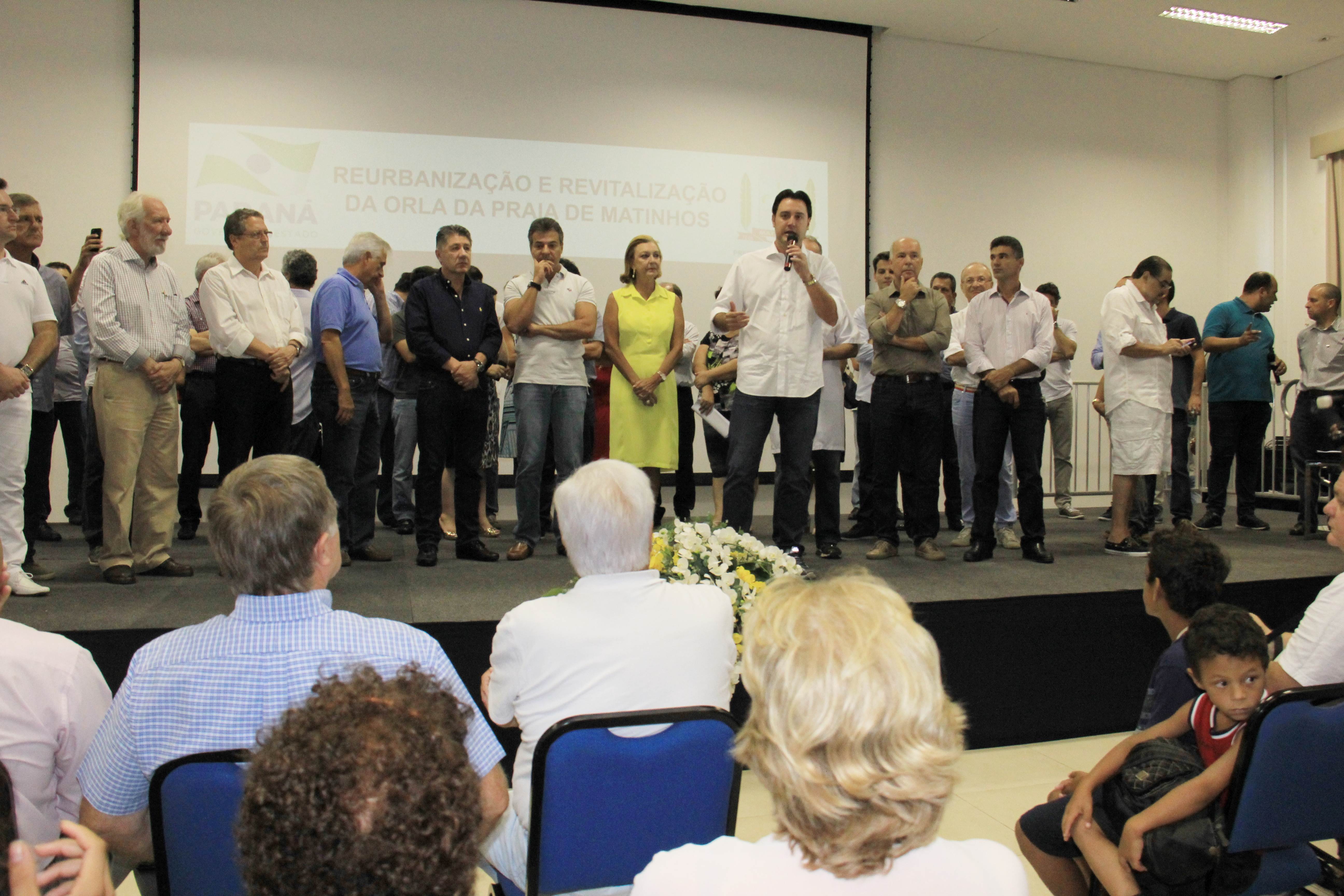 Aguardada há 15 anos, revitalização da Orla de Caiobá é autorizada por Richa, por meio da SEDU