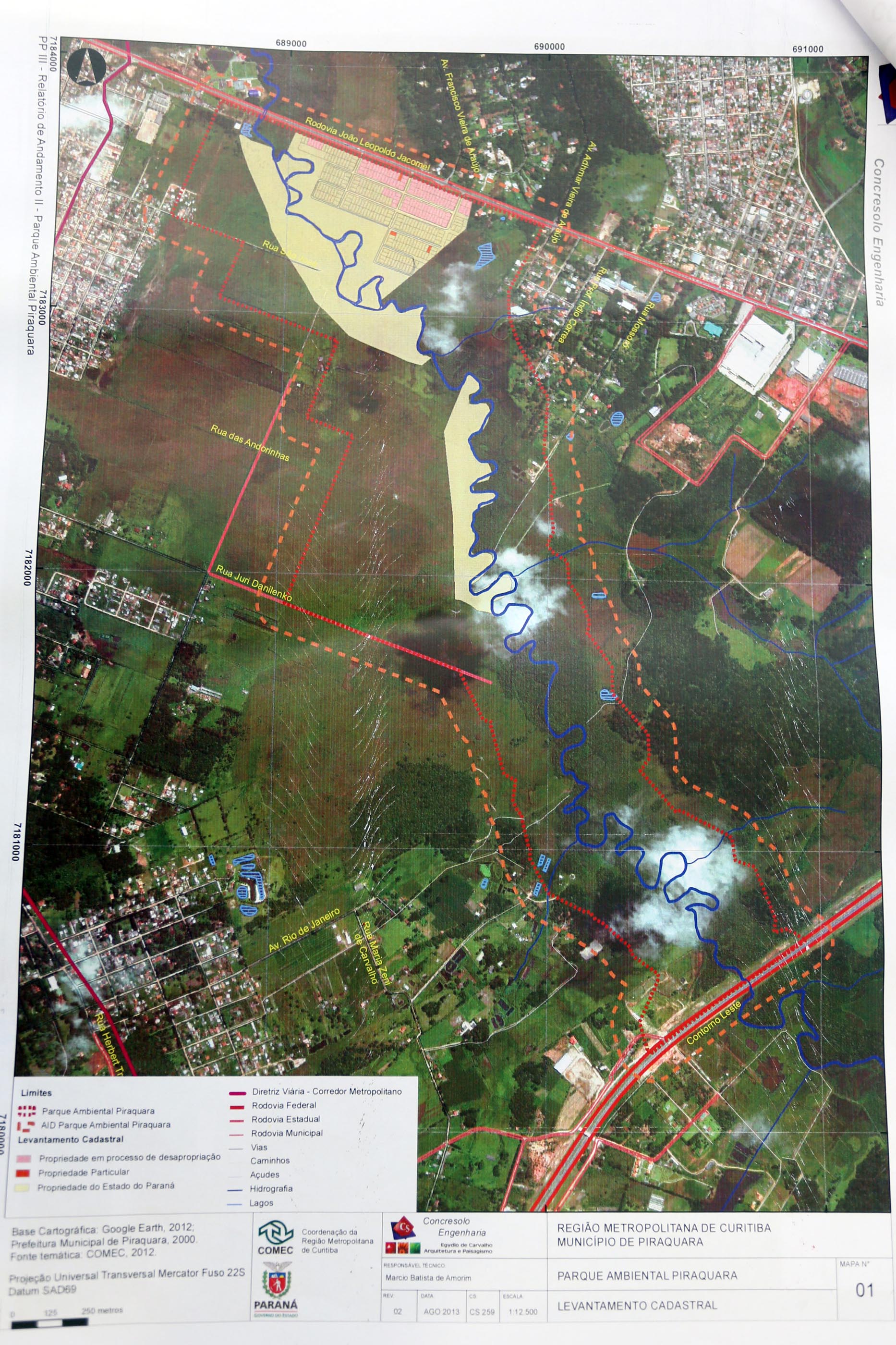 Projeto do Parque Ambiental de Piraquara.Curitiba, 20/04/2015Foto: Orlando Kissner / ANPr
