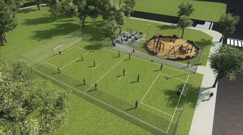 Prudentópolis inicia uma obra do Meu Campinho na Comunidade de Vila das Flores.