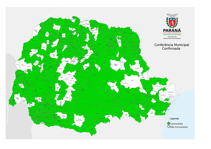 Paraná será o Estado do País com o maior número de participantes na 5ª Conferência Estadual das Cidades