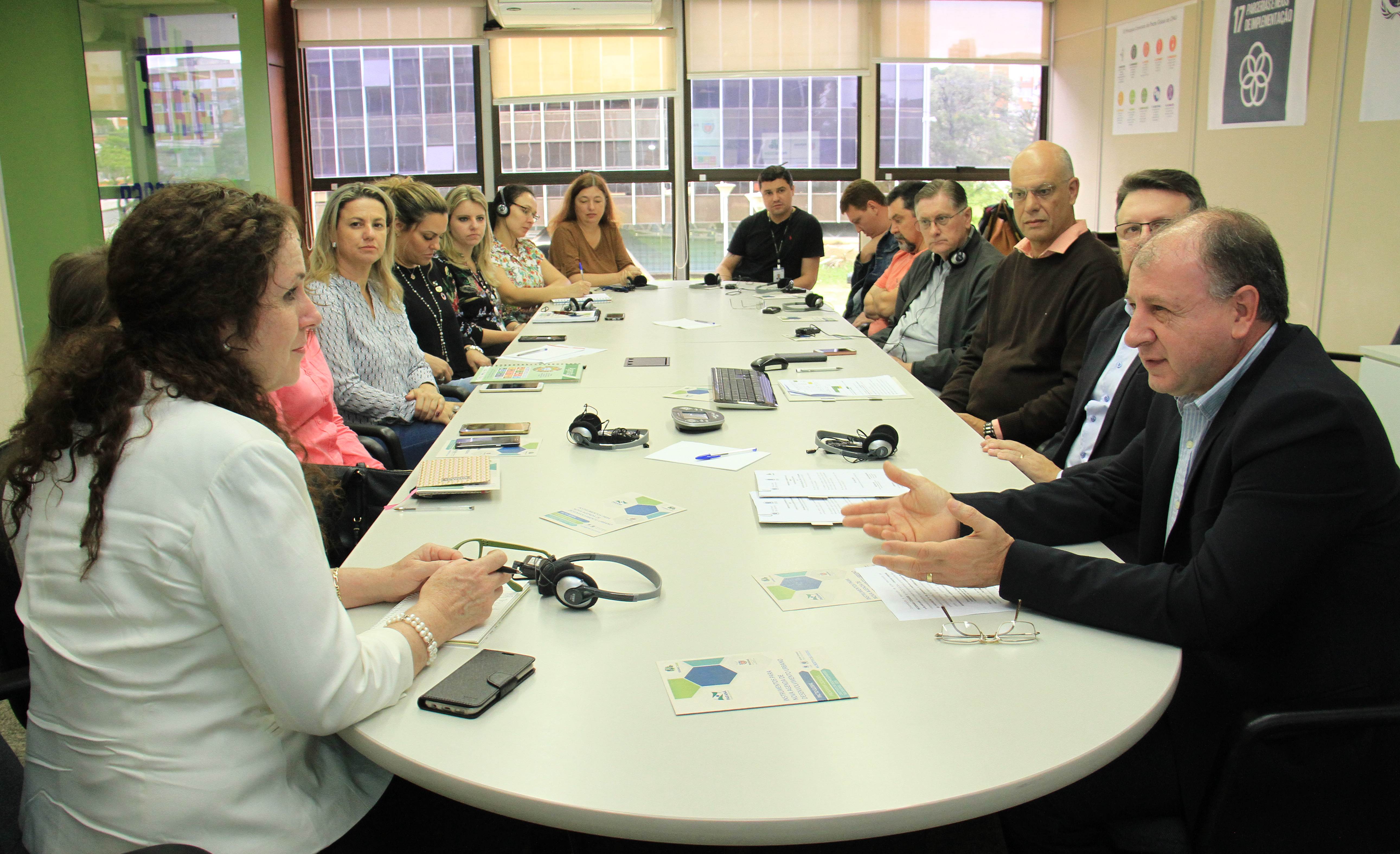 Laços de cooperação e parceria são ratificados, após um ano, pela representante do Programa Cidades do Pacto Global da ONU, com a SEDU e Paranacidade 