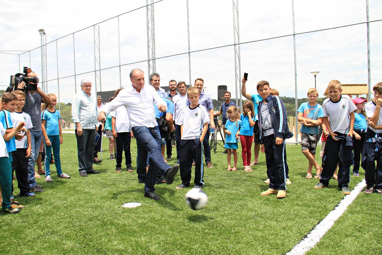 População de Prudentópolis ganha um “Meu Campinho” e já estão confirmados um total de 68 em todo o Paraná