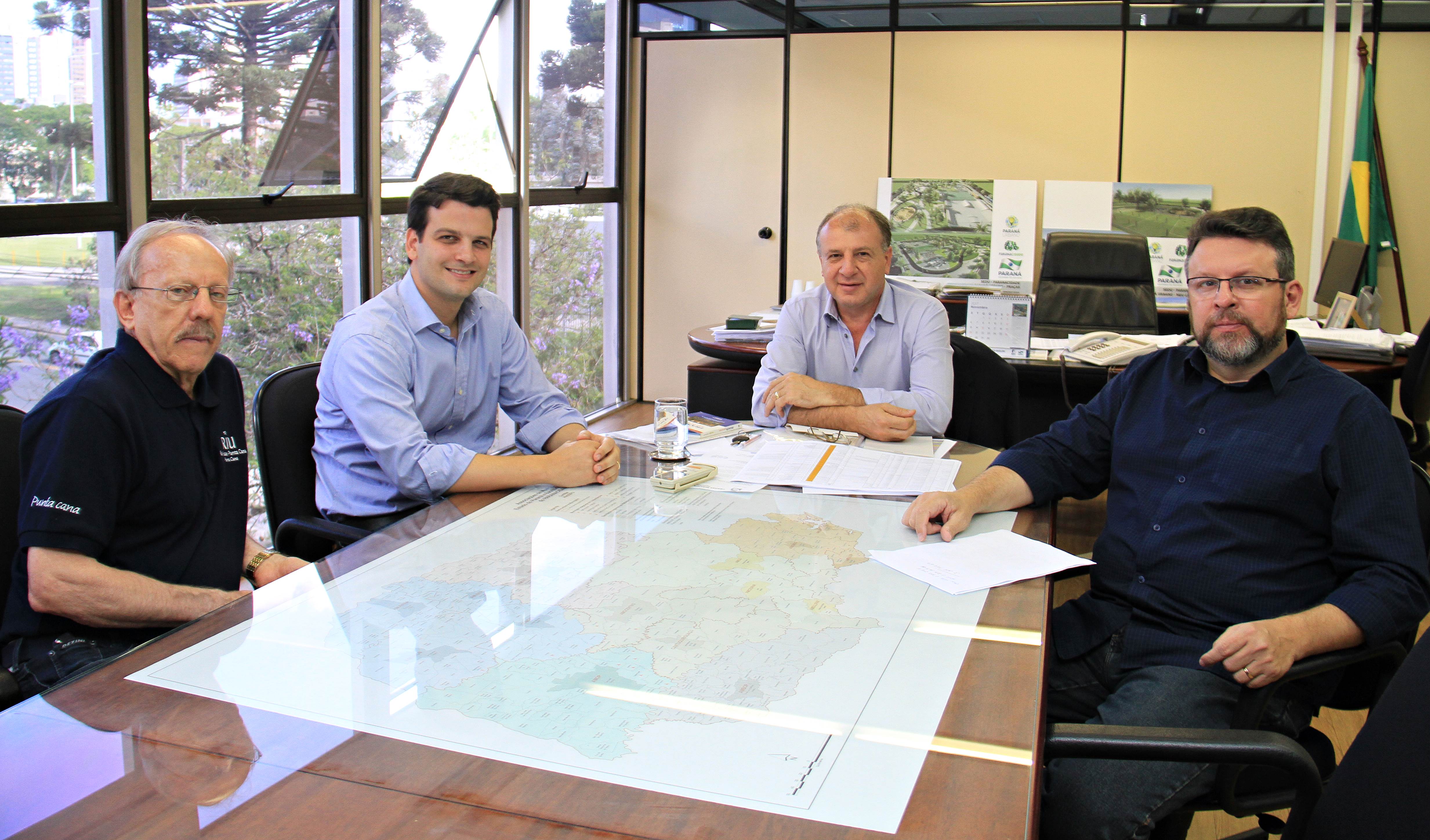 Vice-prefeito de Curitiba visita Ortega para tratar de Planos de Trabalho