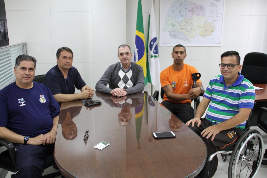 Paratletas levam a Órgãos Públicos um projeto para salvar vidas e suas famílias