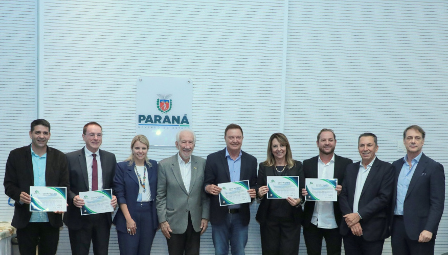 Municípios do Paraná recebem Certificados pelo Melhor Desempenho em seus Projetos