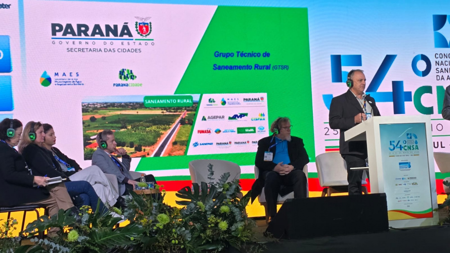 Paraná é mostrado como referência em todo o País, no 54º Congresso Nacional de Saneamento