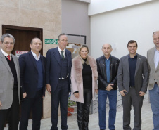 A governadora Cida Borghetti participou nesta sexta-feira (15), em Maringá, do Fórum Empresarial Metrópole Norte, e ressaltou a importância da organização das regiões para o crescimento ordenado do Estado. Participaram: diretor para o Brasil do Banco Mundial, Martin Raiser, presidente da ACIM, Michel Felippe Soares; secretário de Saúde, Antônio Carlos Nardi; o deputado, Evandro Junior, entre outros.Maringá, 15-06-18.Foto: Arnaldo Alves / ANPr.