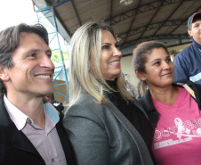 A governadora Cida Borghetti esteve nesta sexta-feira (15) em Engenheiro Beltrão para autorizar licitações de obras de melhoria e modernização da infraestrutura do município e para finalizar a construção do Centro de Educação Infantil Ana Zenir Salamoni Curi