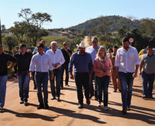 Governadora Cida Borghetti, em Doutor Ulysses, no Vale do Ribeira, assina convênios e anuncia obras de infraestrutura para o município.Doutor Ulysses, 24/06/2018.Foto: José Fernando Ogura/ANPr