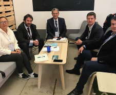 O Governo do Paraná, por meio do Paranacidade, firmou na quarta-feira (7), em Madri (Espanha), acordo com o Programa de Cidades do Pacto Global da Organização das Nações Unidas (UN Global Compact Cities Programme - Onu) para a implementação do projeto City Partnership Challenge no Estado (parceria de desafios entre cidades). - Foto: Divulgação SEDU