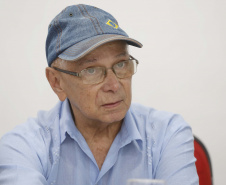 Posse do Conselho de Administração do Serviço Social Autônomo Paranacidade. Tomaram posse os secretários João Carlos Ortega, secretário do Desenvolvimento Urbano; René de Oliveira Garcia Júnior, secretário da Fazenda e Valdemar Bernardo Jorge, secretário do Planejamento. Na foto, Itacy de Amoedo Canto, do Instituto de Engenharia do Paraná. ? Curitiba, 02/01/2019  -  Foto: Arnaldo Alves/ANPr