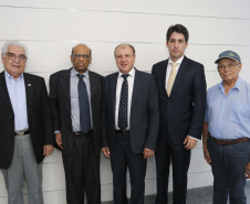 Posse do Conselho de Administração do Serviço Social Autônomo Paranacidade. Tomaram posse os secretários João Carlos Ortega, secretário do Desenvolvimento Urbano; René de Oliveira Garcia Júnior, secretário da Fazenda e Valdemar Bernardo Jorge, secretário do Planejamento.  ? Curitiba, 02/01/2019  -  Foto: Arnaldo Alves/ANPr