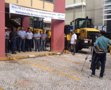Paranavaí recebe maquinários no valor de mais de R$ 2,5 milhões