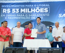 Governo investe R$ 53 milhões em obras de infraestrutura no Litoral