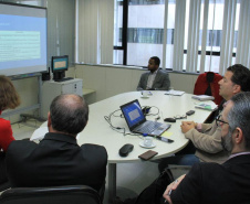 Missão do BID em reunião com técnicos do Governo do Estado