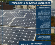 Técnicos do Paranacidade e de Municípios do PR participam de Treinamento sobre Gestão de Energia 
