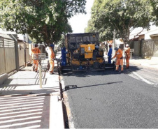 Investimento em pavimentação nos Municípios chegou a R$ 1,196 bilhão em 21 meses