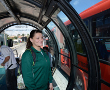 População recebe bem a pesquisa sobre origem e destino de passageiros, no transporte coletivo, diz coordenadora Vera Beznos da FIPE /USP