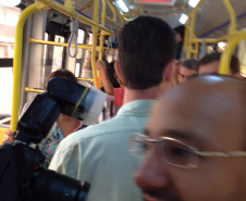 População conhece o conforto dos novos BIOBUS, na linha São José dos Pinhais e Curitiba