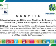 Paranacidade faz encontros para identificar relação entre ações e os ODSs