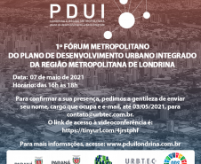 Maringá e Londrina realizam PDUIs sobre suas Cidades e Regiões Metropolitanas