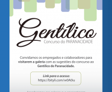 Gentílicos do Concurso do PARANACIDADE já estão em Exposição Virtual. Confira