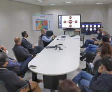 Critérios de performances de infraestrutura em obras foram temas de palestra aos engenheiros civis do Paranacidade
