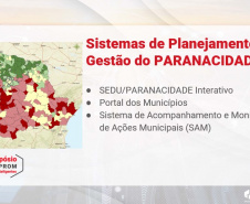 Superintendente executiva do Paranacidade destaca ferramentas e Projetos que melhoram a gestão pública, no 9º Seminário do DATAPROM