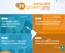 Vamos votar pelo Paraná. Programa Espaço Cidadão é finalista no Prêmio Governarte 2014