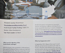 Cooperação Técnica entre SEDU/Paranacidade e Moçambique recebe referência internacional em Revista sobre Boas Práticas