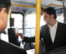 Richa apresenta o moderno sistema de bilhetagem eletrônica do transporte metropolitano
